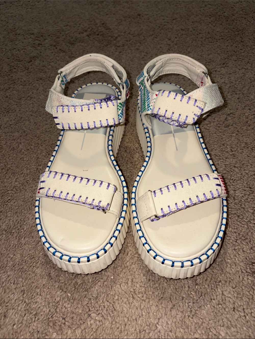 DOLCE VITA
Debra Sandals in Ivory Multi Nubuck
